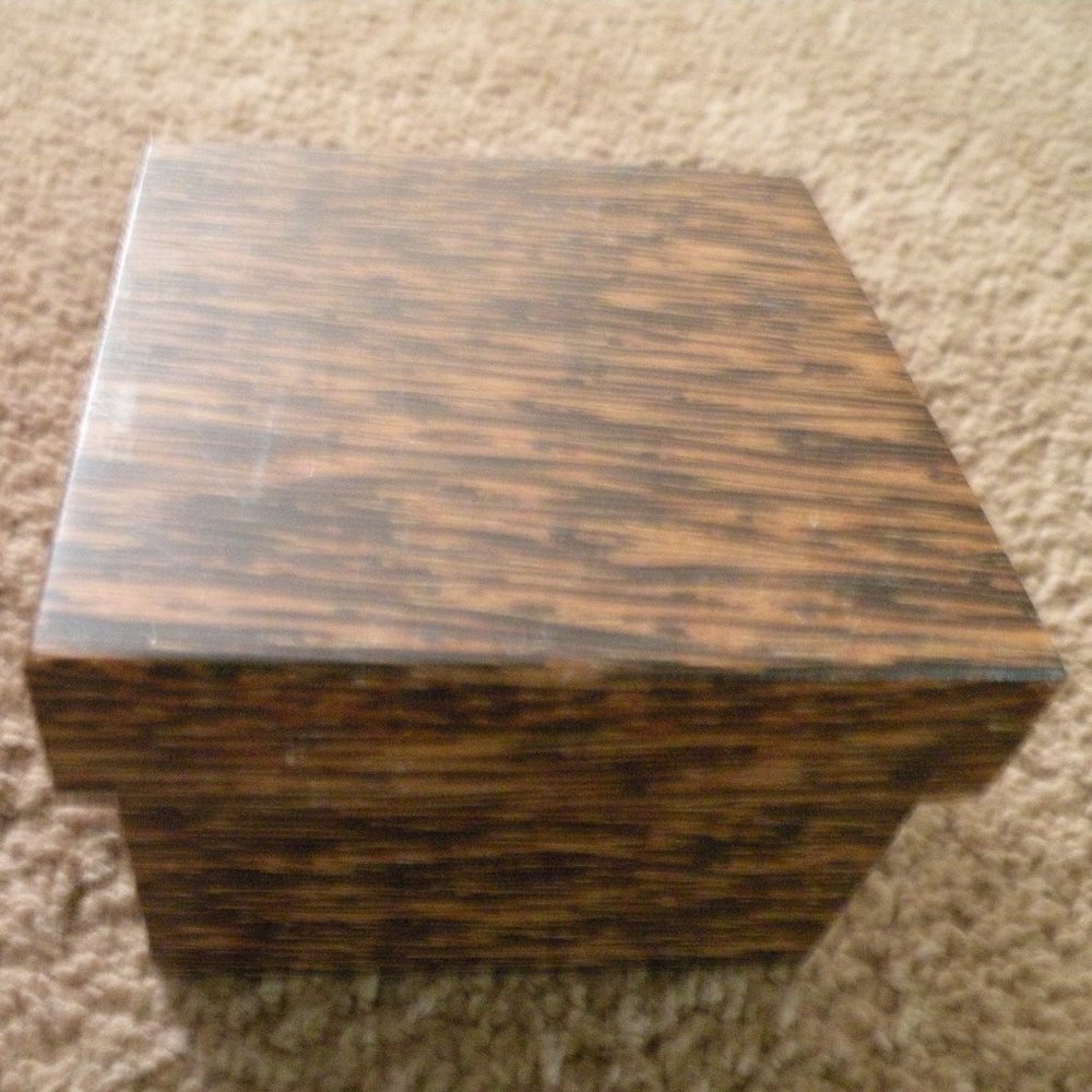 Little brown stash/ trinket box